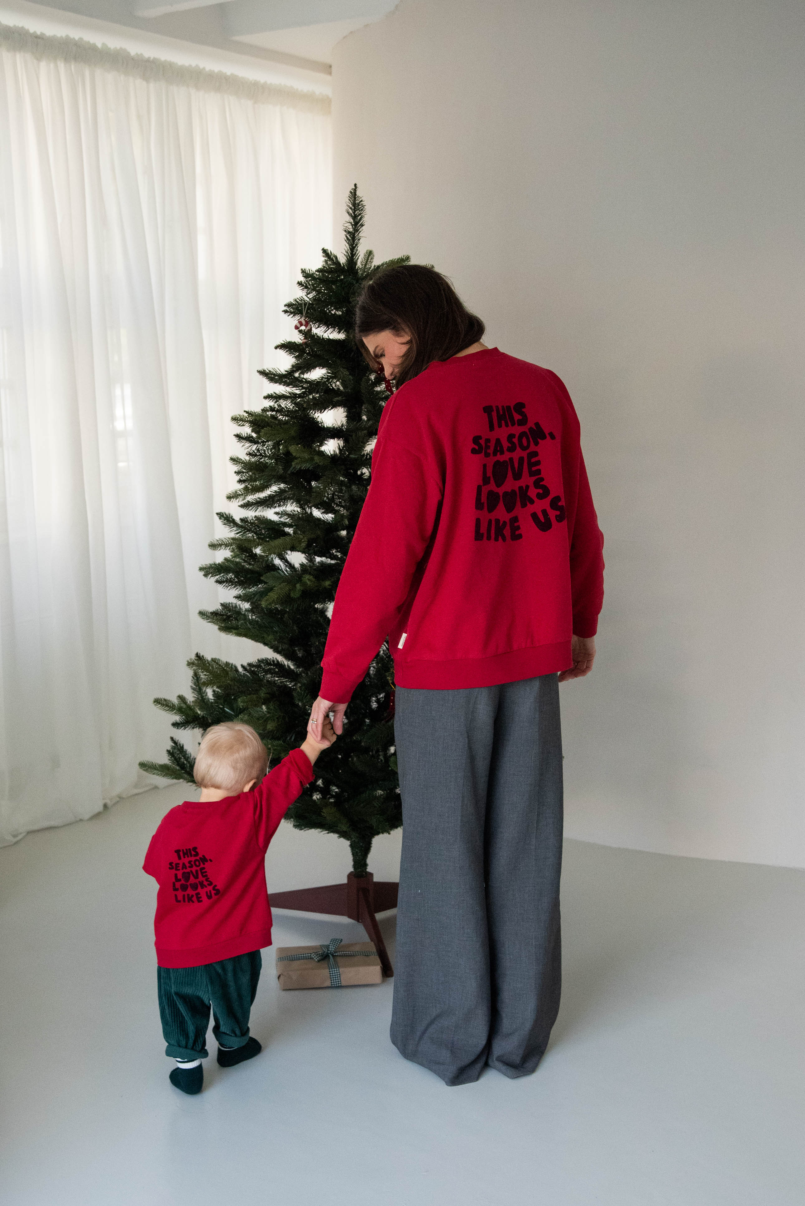 LOVE LOOKS LIKE US SWEATER