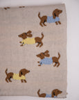 KNIT BLANKET DACHSHUND