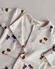 RIB ONEPIECE DACHSHUND