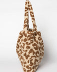 MOM BAG TEDDY ECRU LEOPARD