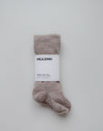 MERINO WOOL TIGHTS BEIGE MELANGE