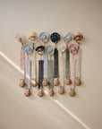 2-PACK LINEN PACIFIER CLIPS