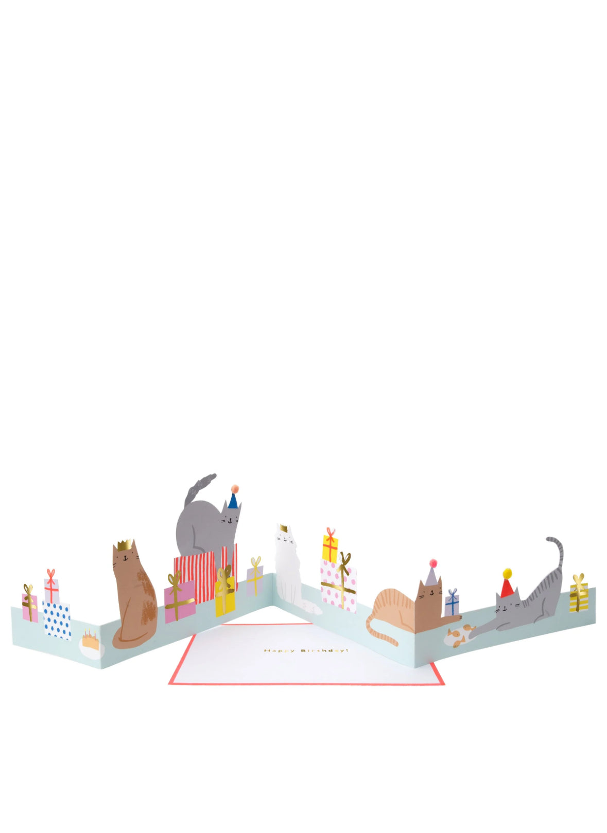 CAT PARTY CARD