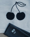THE BREAKFAST CLUB CHERRY KNIT CARDIGAN