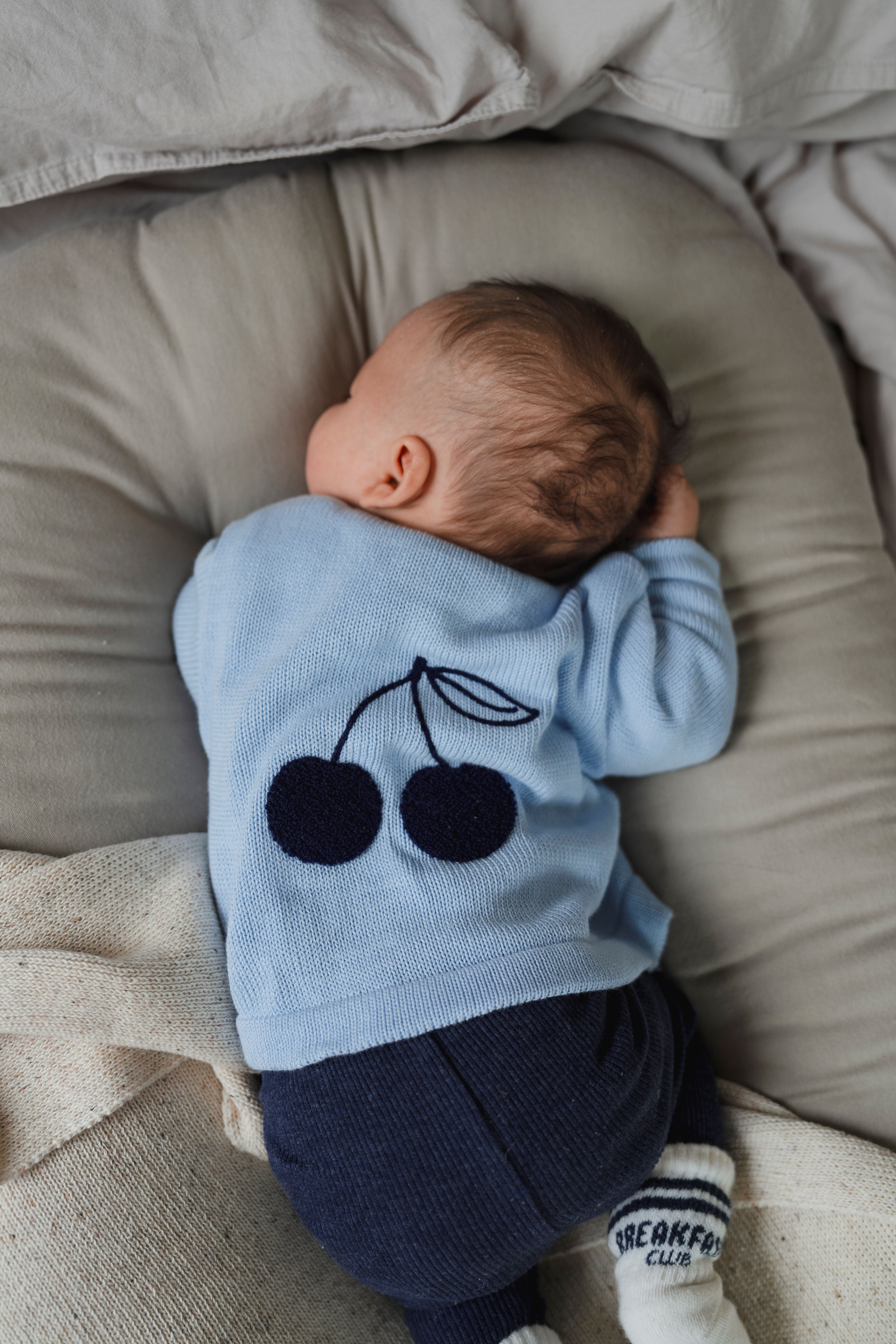 THE BREAKFAST CLUB CHERRY KNIT CARDIGAN
