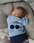 THE BREAKFAST CLUB CHERRY KNIT CARDIGAN