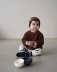 CHUNKY KNIT PULLI BAKED BROWNIE