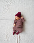 SOFT LEGGINGS RUBY STRIPES