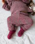 SOFT LEGGINGS RUBY STRIPES
