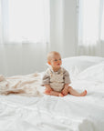 POINTELLE KNIT ROMPER