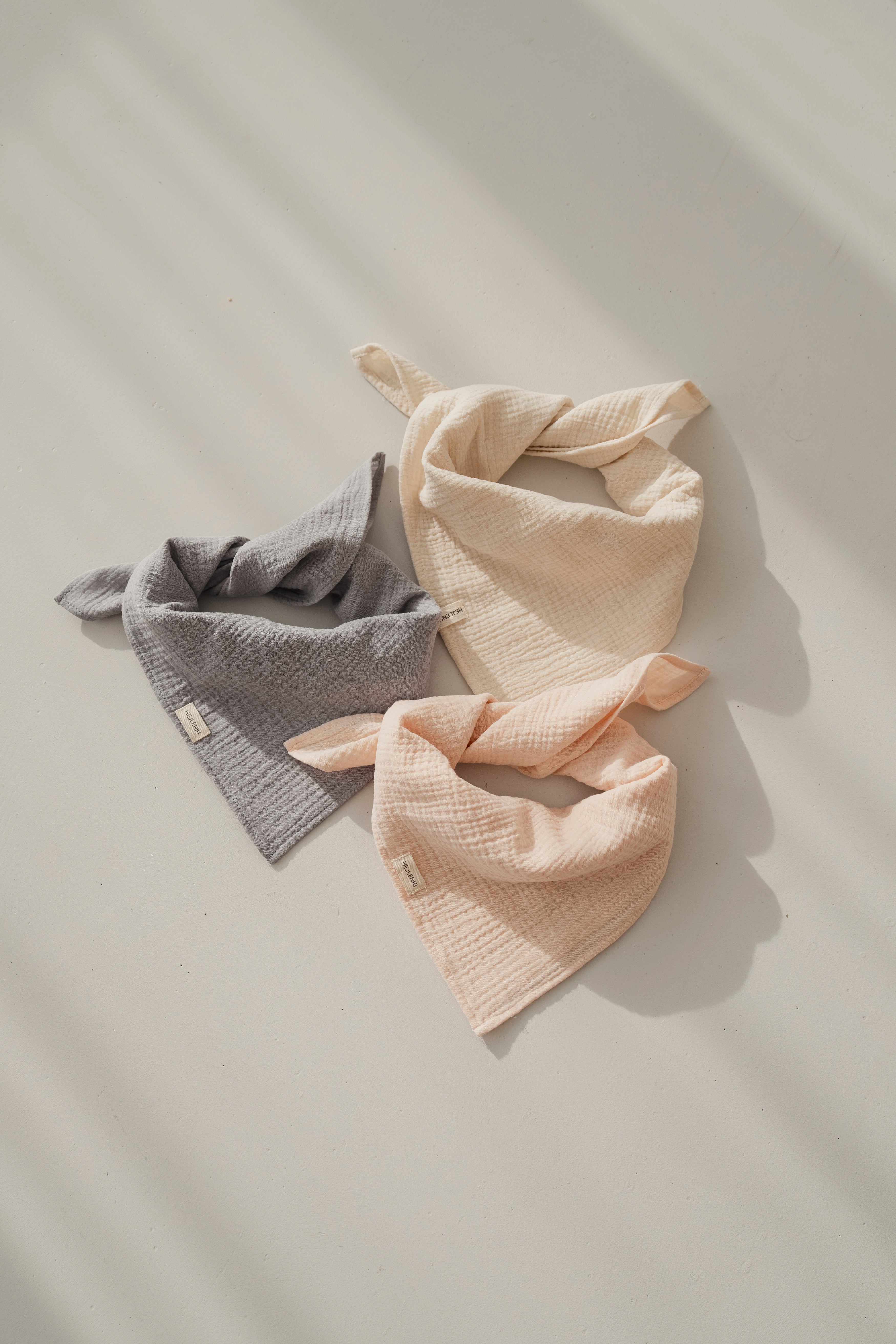 MUSLIN SCARF BEIGE