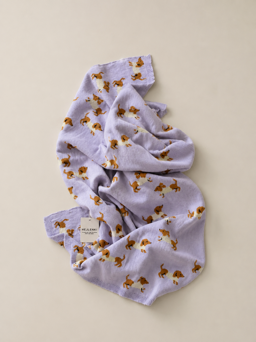KNIT BLANKET DACHSHUND (Limited Edition)