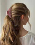 MATILDA HAIR CLIP RUBY RED