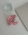 MATILDA HAIR CLIP RUBY RED