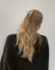 LINE HAIR CLIP PEBBLE GREEN