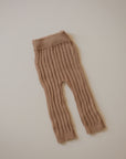 KNIT LEGGINGS CHOCOLATE