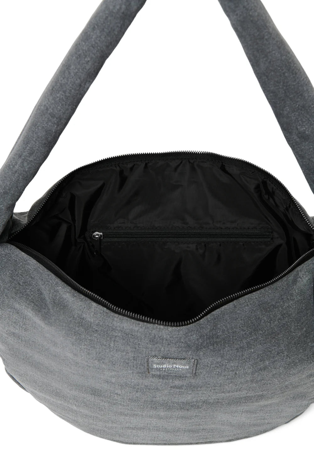 MOM CROSSBODY BAG DENIM GREY