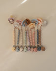 SILICONE PACIFIER CLIP HERA