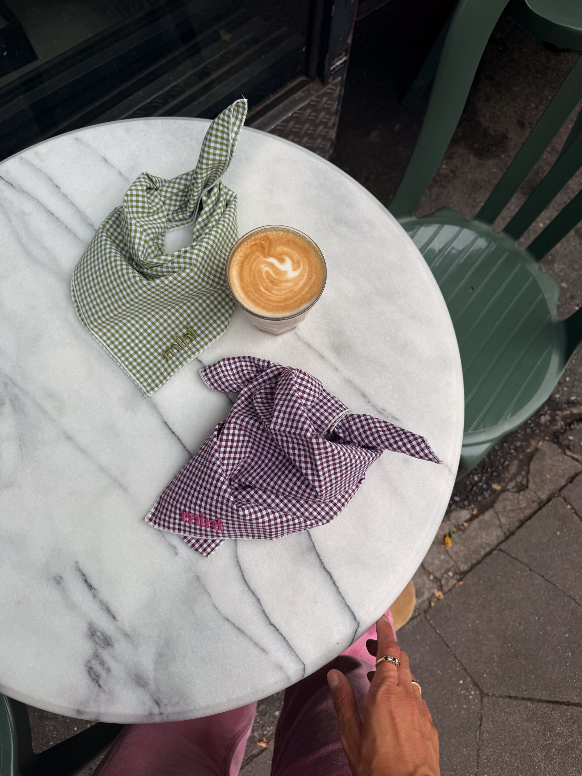 BANDANA SCARF MINI CHECKED