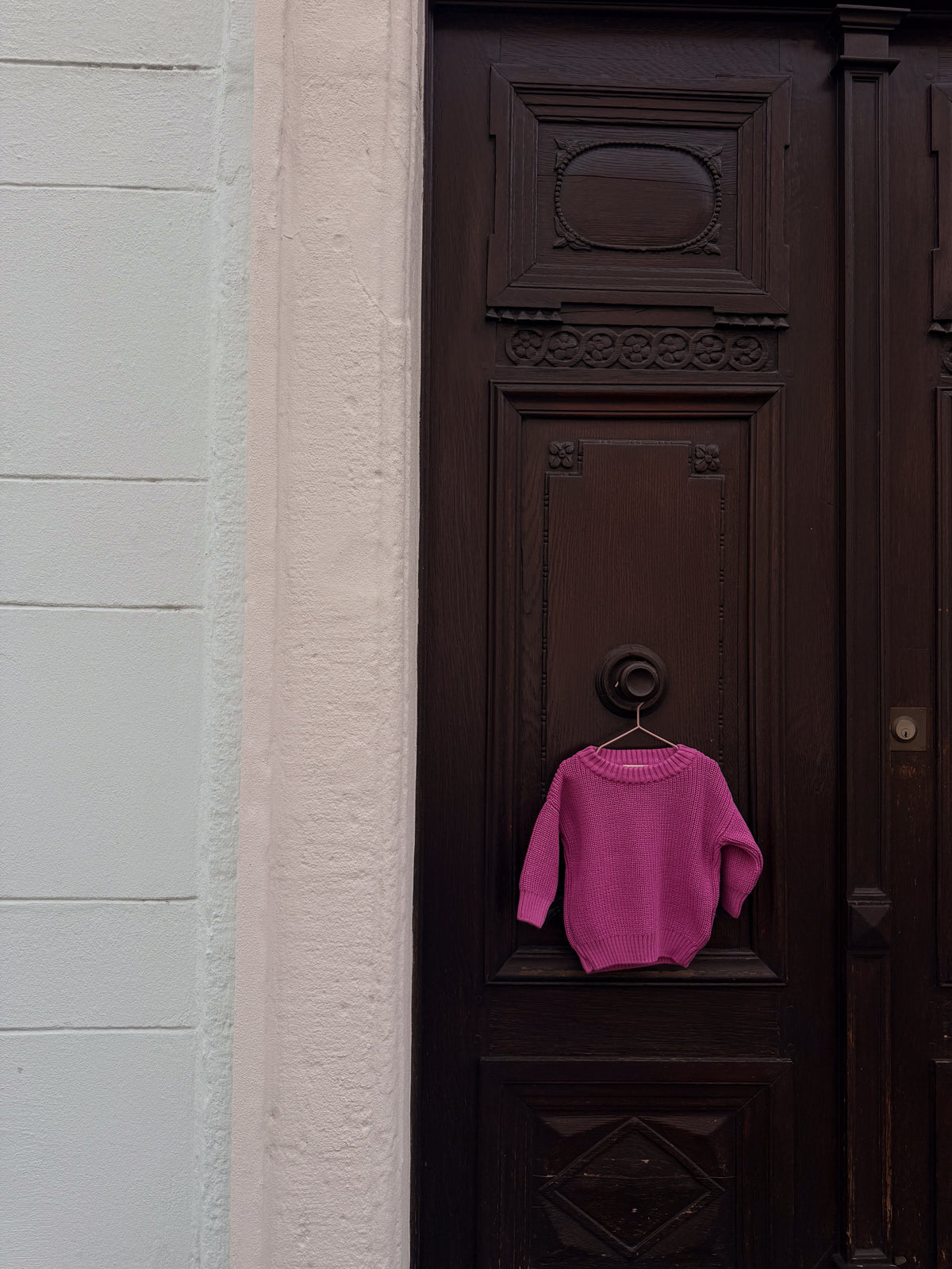 CHUNKY KNIT PULLI WINTER BLOOM