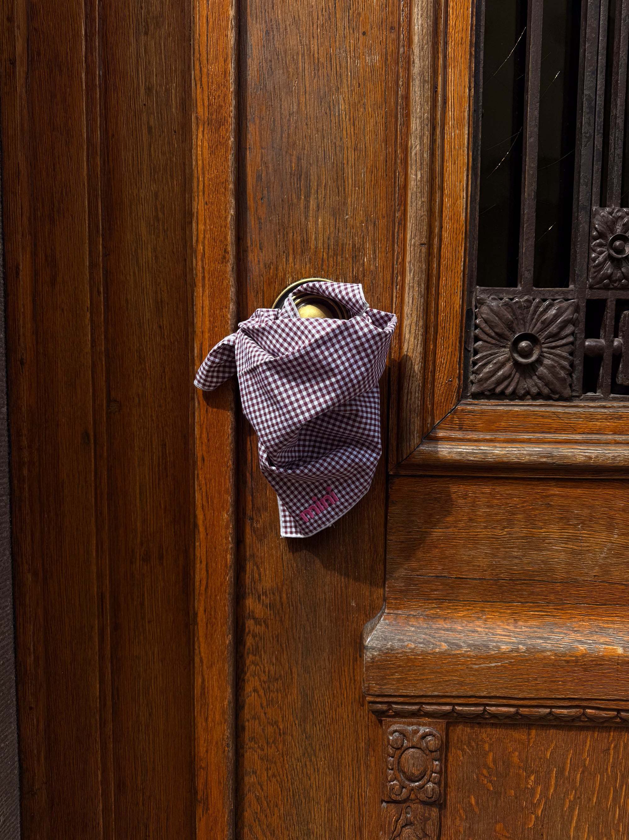 BANDANA SCARF MINI CHECKED