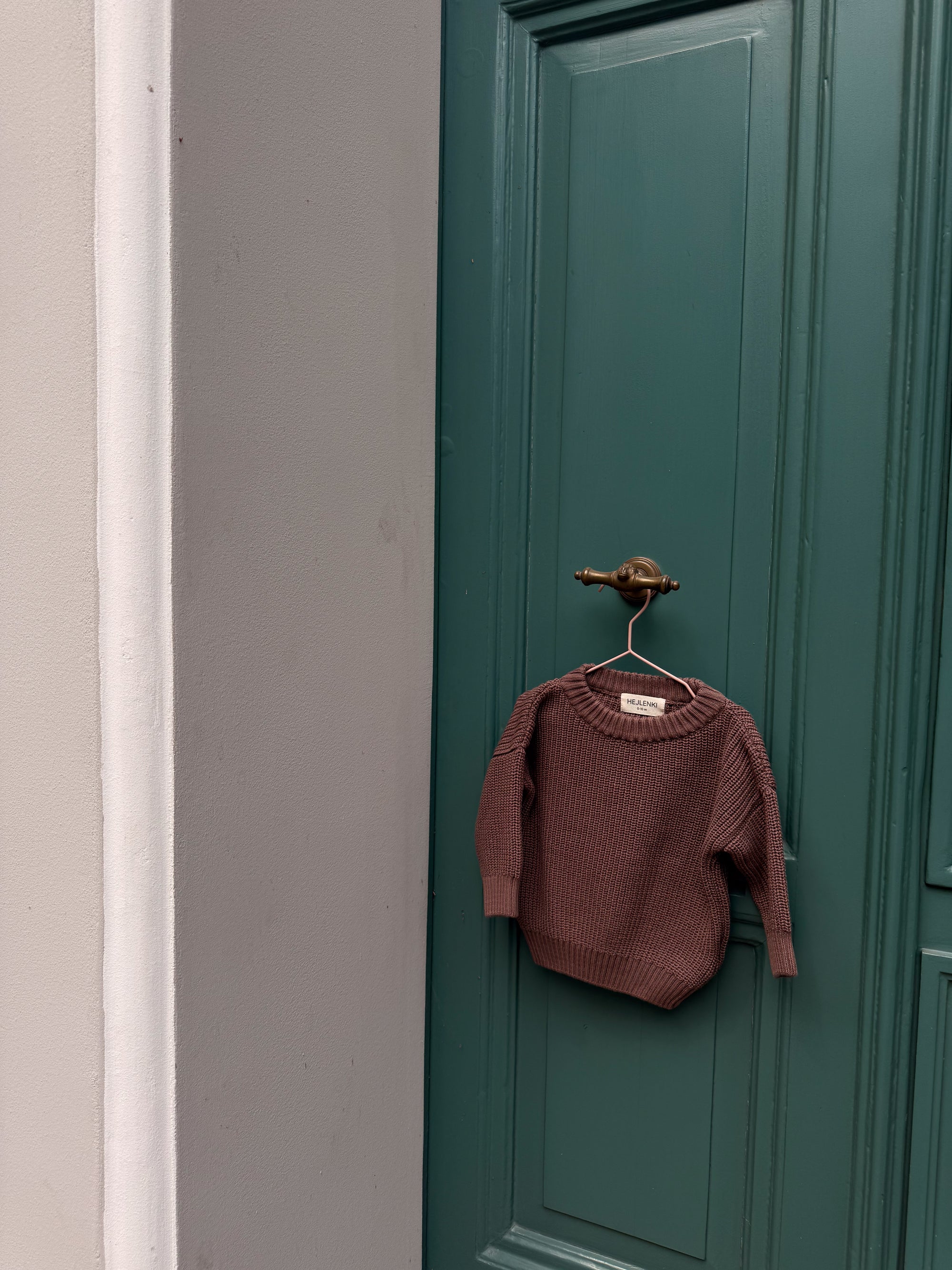 CHUNKY KNIT PULLI HOT COCOA