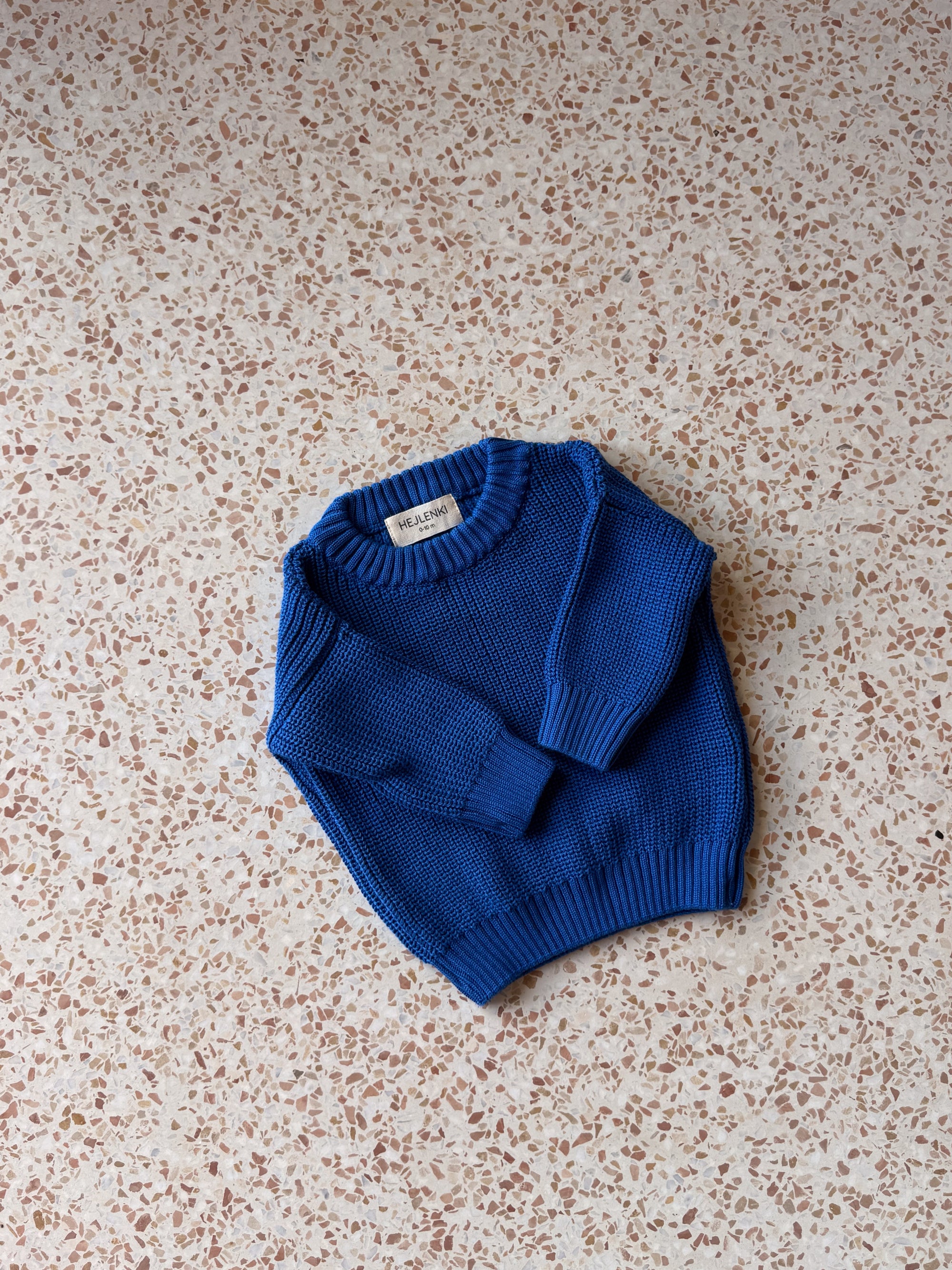 CHUNKY KNIT PULLI NORDIC BLUE