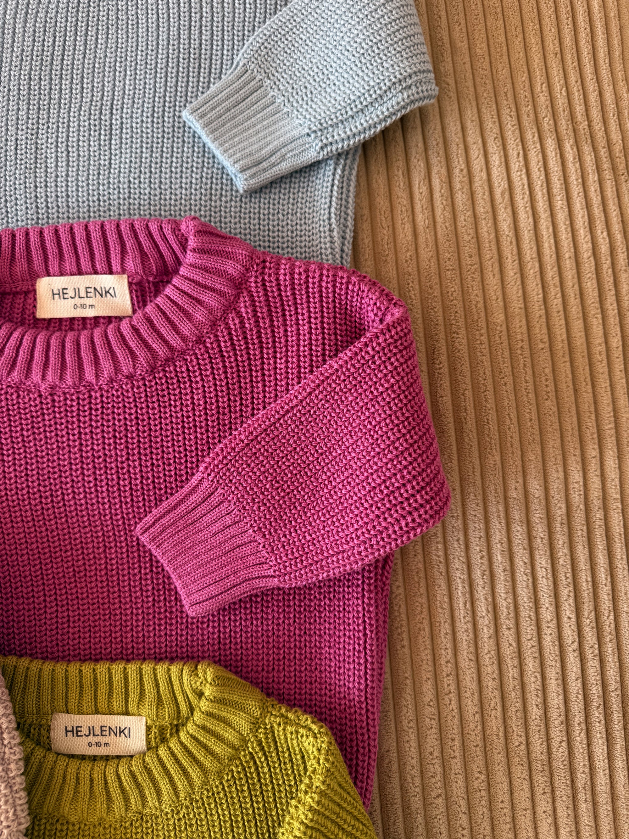 CHUNKY KNIT PULLI WINTER BLOOM