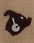 CHUNKY KNIT PULLI BAKED BROWNIE