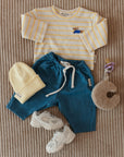 STRIPED OVERSIZE SHIRT DACHSHUND