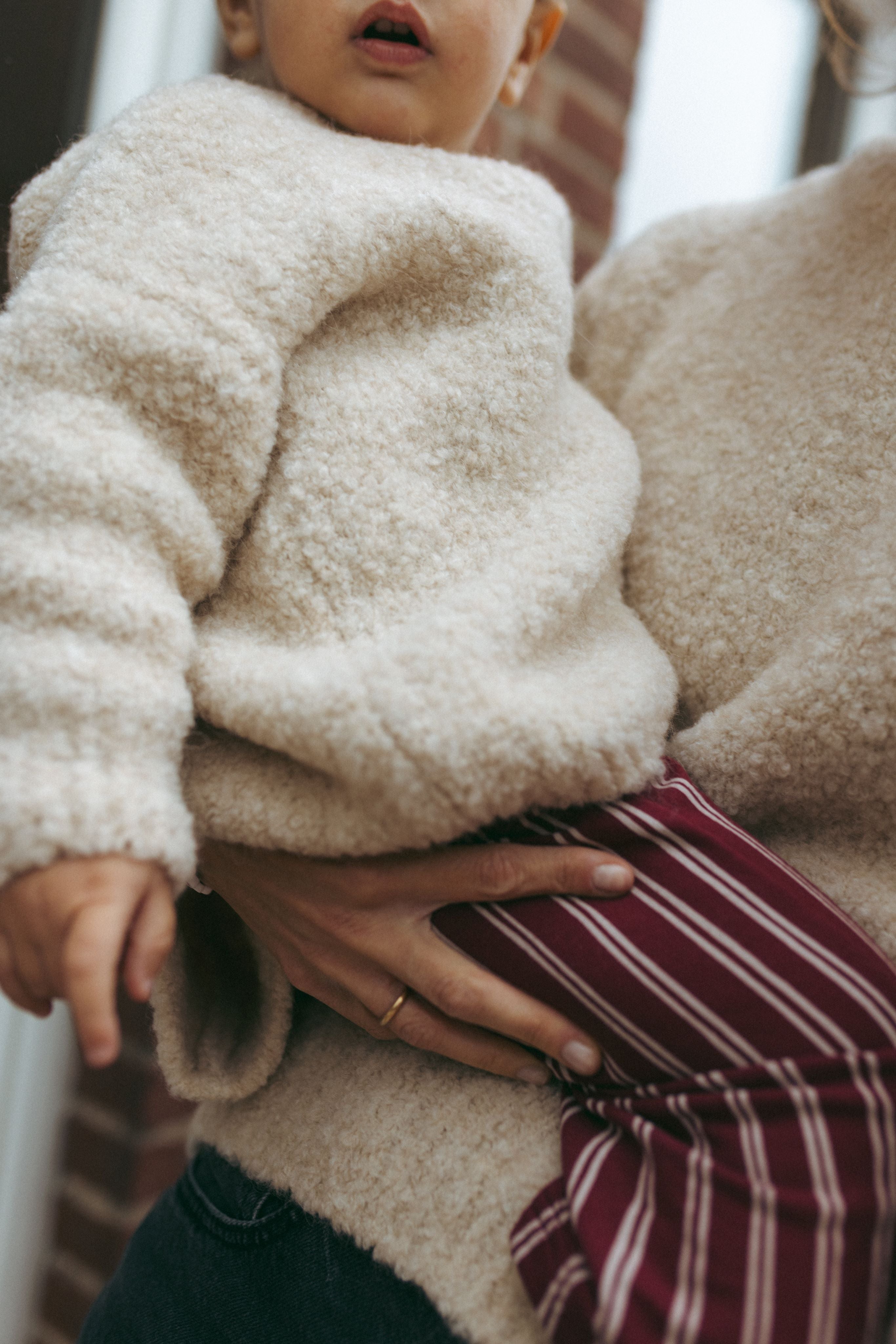 MERINOWOOL ALPACA BLEND TEDDY PULLI