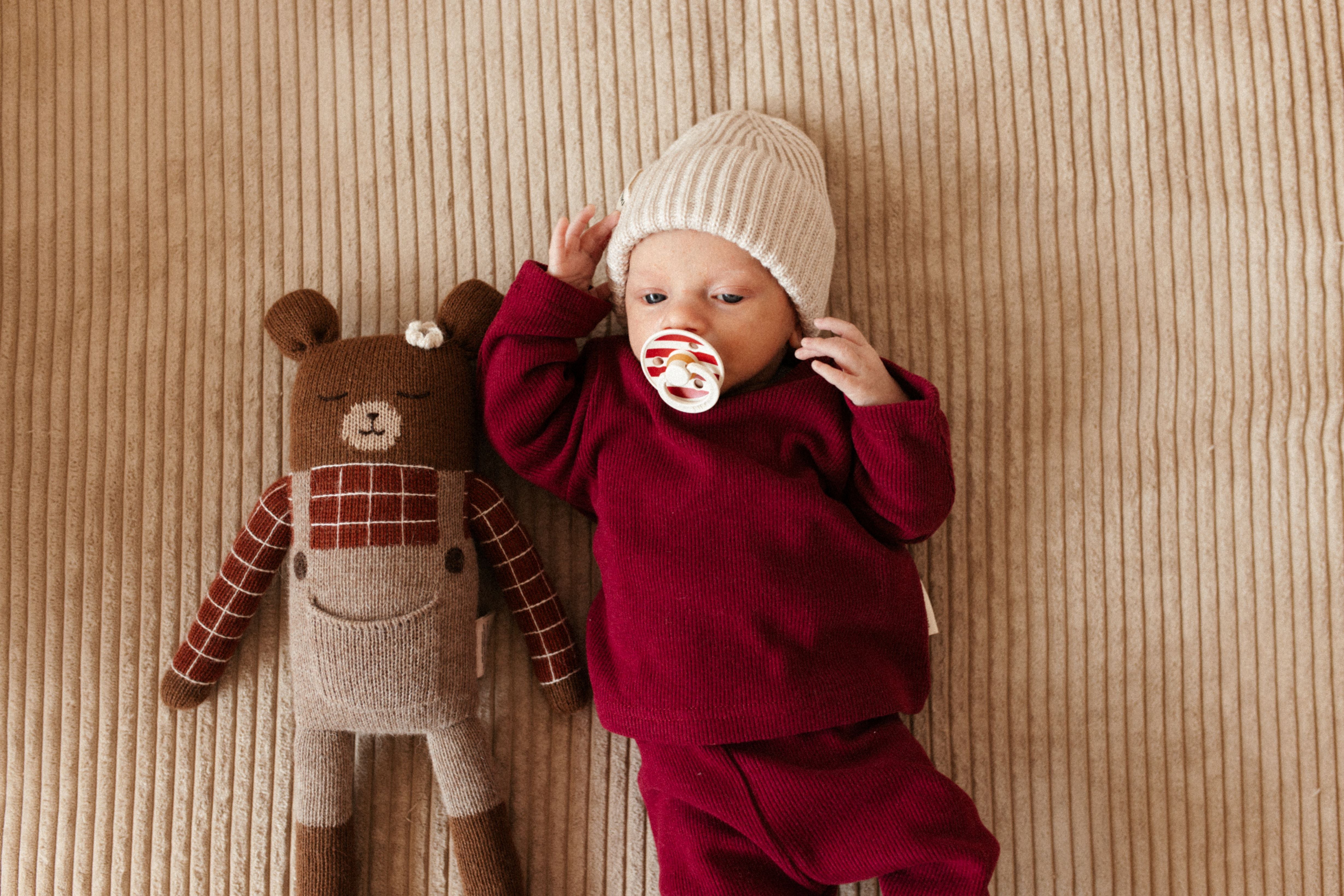 SOFT RIB LONGSLEEVE BURGUNDY