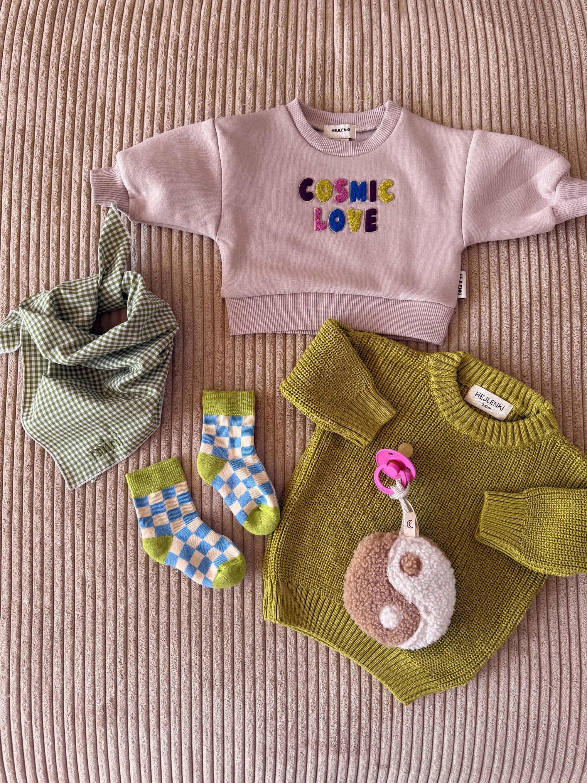 CHUNKY KNIT PULLI HERB BUTTER
