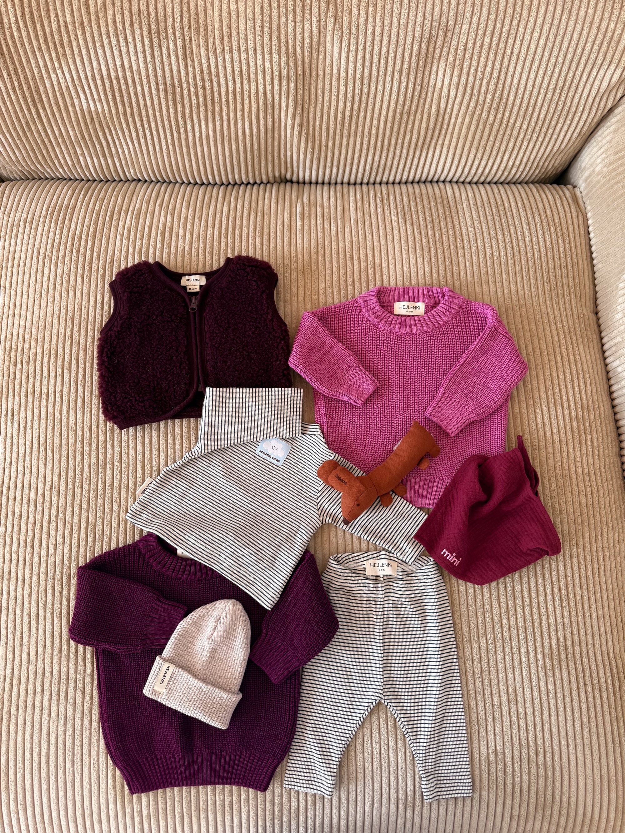 CHUNKY KNIT PULLI WINTER BLOOM