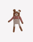 TEDDY KNIT TOY SIENNA PLAID SHIRT